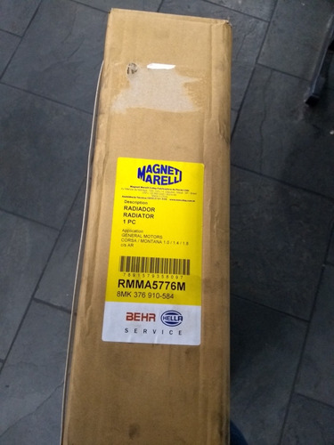 Radiador Montana / Corsa Com ou Sem Ar - Imagem 5