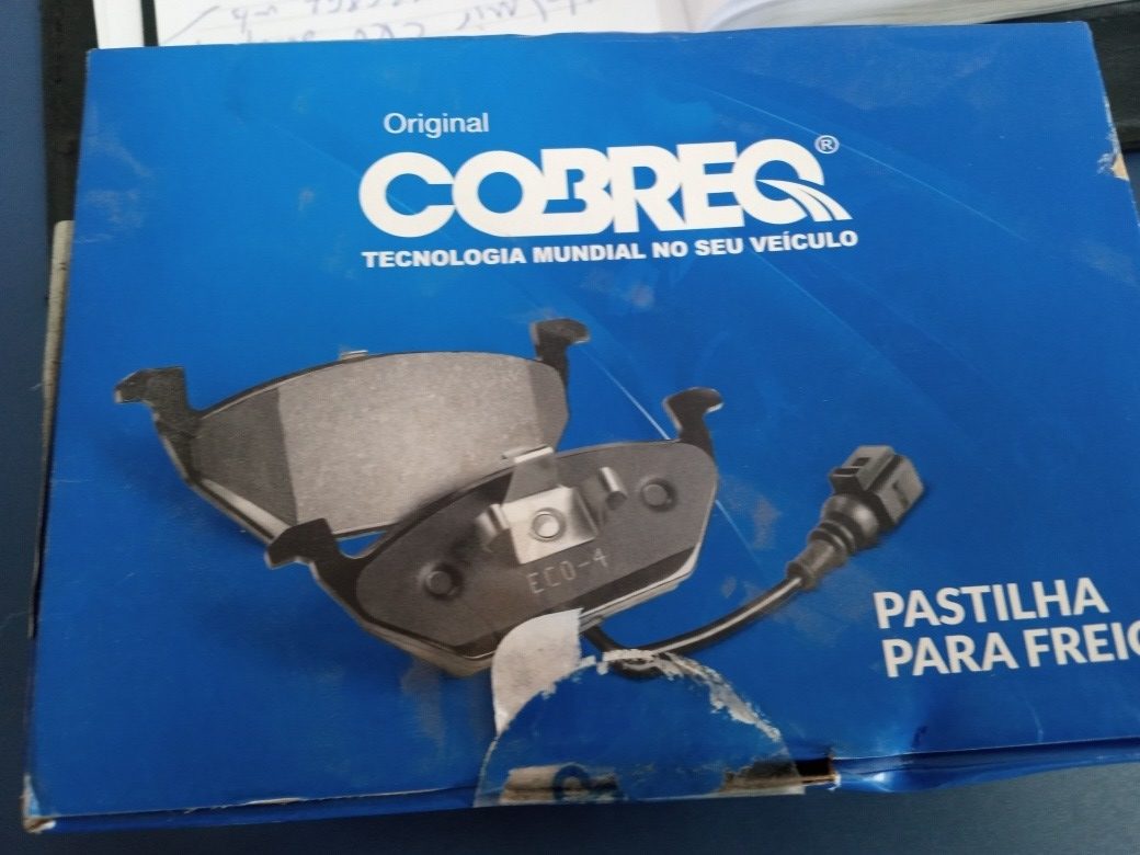 Pastilhas de Freio Dianteiro Cobreq N-1077 Honda CRV - Imagem 2