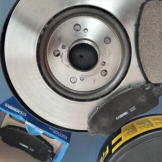 Kit Troca de Pastilhas e Discos de Freio Dianteiro Honda CRV 2.0